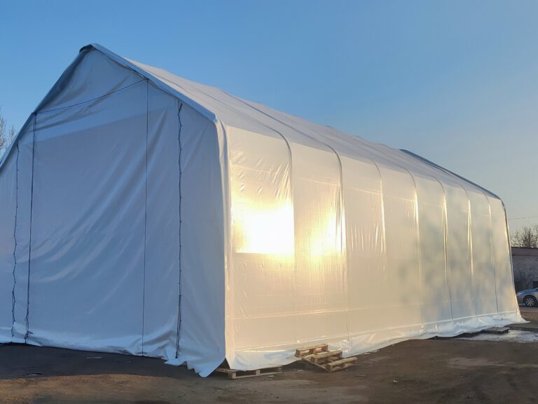 Полигональный ангар